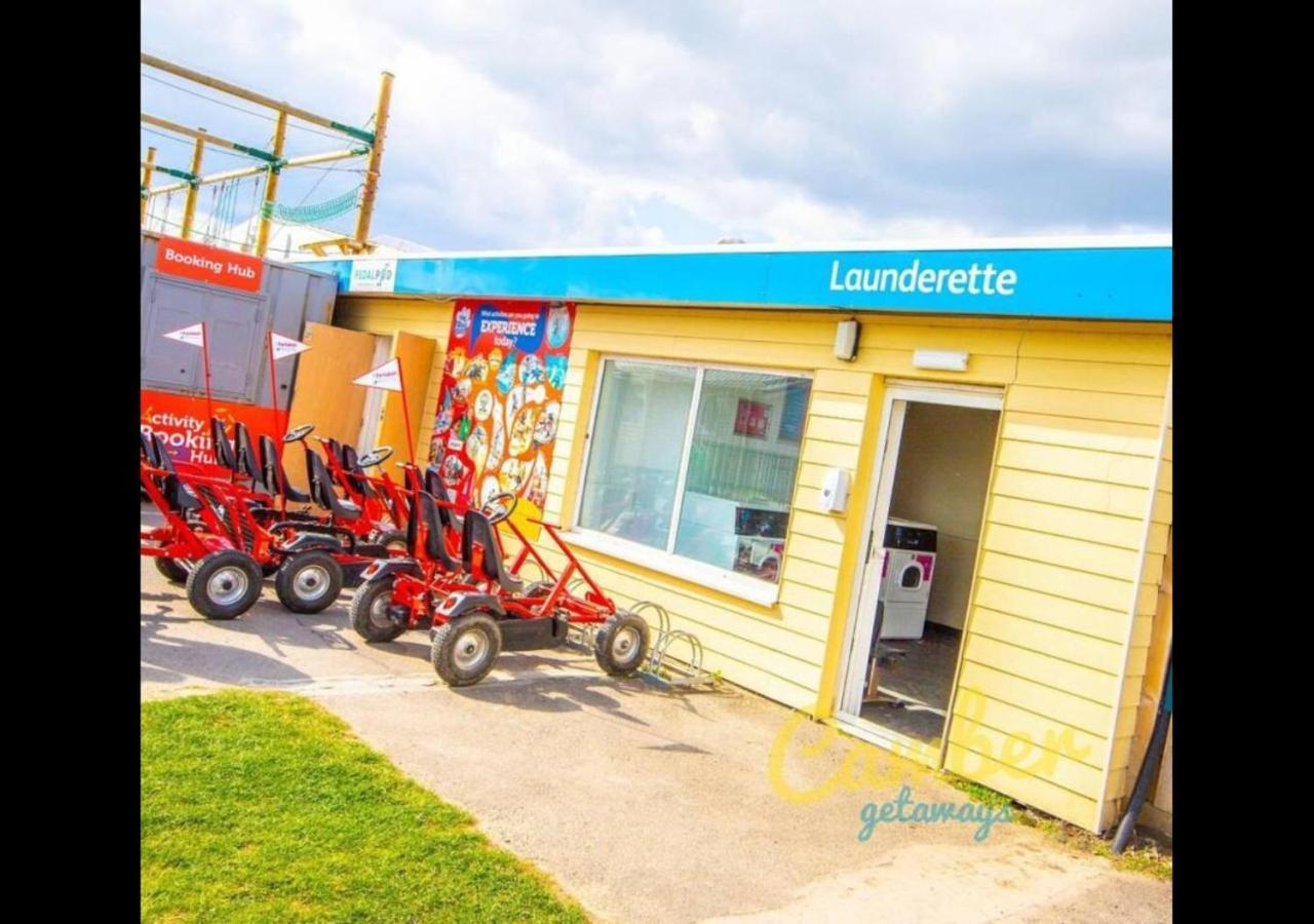 Mp502 - Camber Sands Holiday Park - Sleeps 6 - Small Dog - Gated Decking - Amazing Marsh Views Exterior foto